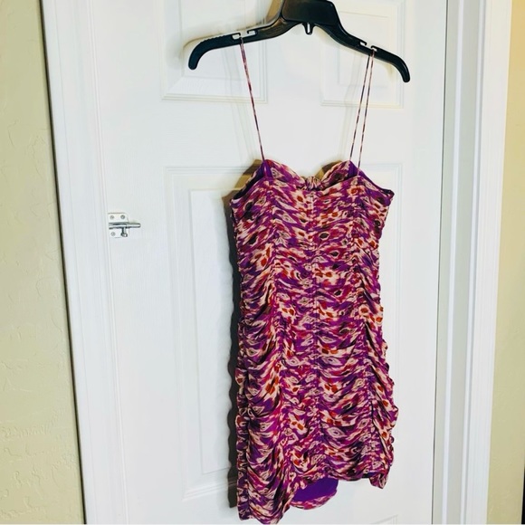 Zara Bodycon Dress Front Cutouts Size XS - Picture 7 of 9